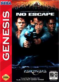 Box cover for No Escape on the Sega Nomad.